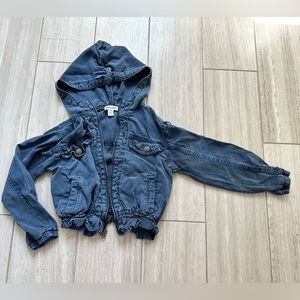 Splendid light weight soft denim jacket, size 5-6y